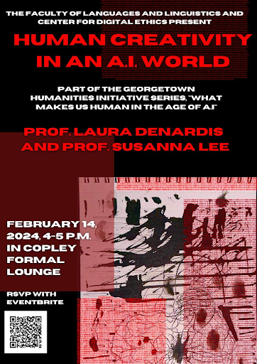 Human Creativity: Laura Denardis and Susanna Lee (Feb 14, 2024)