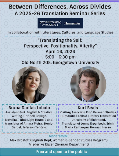 Poster-Translating the Self- Perspective, Positionality, Alterity